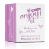 Afrodiziakální masážní svíčka MAGNETIFICO  Enjoy it! Blackcurrant and kiwi