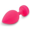 Nabíjecí vibrační kolík Gvibe Gplug NEON ROSE  malý (S)
