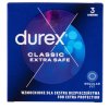 Zesílené kondomy Durex Classic Extra Safe  3 ks