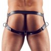 Řemínkové pánské jocksy s kroužkem na penis