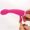 Vibrátor na bod G a klitoris Pink Leaf