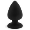Silikonový anální kolík Black Velvets EXTRA