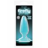 Anální kolík Firefly MEDIUM - svítí ve tmě  modrý