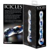 Skleněné dildo ICICLES No. 8