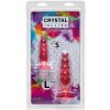 Sada análních kolíků Crystal Jellies Anal Delight Trainer Kit  2 ks