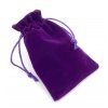 Dárkový sametový pytlík - fialový (Velikost 9 x 12 cm)