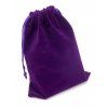 Dárkový sametový pytlík - fialový (Velikost 9 x 12 cm)