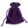 Dárkový sametový pytlík - fialový (Velikost 9 x 12 cm)