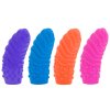Stimulační návleky na prsty Silicone Finger Swirls  4 ks