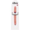 Oboustranné realistické dildo Pipedream King Cock Slim Double 12"  31 cm
