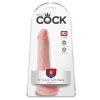 Realistické dildo s varlaty Pipedream King Cock 6"  17,5 cm