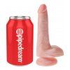 Realistické dildo s varlaty Pipedream King Cock 6"  17,5 cm