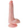Realistické dildo s varlaty Pipedream King Cock 6"  17,5 cm