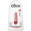Realistické dildo s přísavkou Pipedream King Cock 5"  14,5 cm