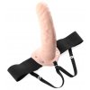 Dutý připínací penis Fetish Fantasy Hollow Strap-On 8"  20 cm