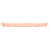 Oboustranné realistické dildo Nature Skin Double Dong  45,8 cm