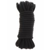 Lano na bondage Hidden Desire, 10 m  (černé)