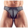 Pánská tanga s ozdobným zipem Svenjoyment