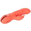 Přirážecí vibrátor s králíčkem California Dreaming Orange County Cutie