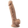 Realistické dildo z paměťového silikonu SILEXD 7" Model 1
