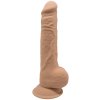 Realistické dildo z paměťového silikonu SILEXD 9,5" Model 1