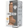 Realistické dildo z paměťového silikonu SILEXD 9,5" Model 1