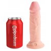 Realistické dildo King Cock Plus Triple Density 6"  17,5 cm