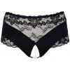 Krajkové kalhotky s perlovým řetízkem v rozkroku Cottelli (Velikost L)