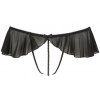 Tanga s volánky a perlovým řetízkem v rozkroku Cottelli (Velikost S)