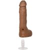Stříkající dildo Doc Johnson Bust It  hnědé, 23 cm