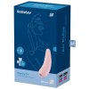 Nabíjecí stimulátor klitorisu Satisfyer Curvy 2+  růžový
