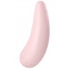 Nabíjecí stimulátor klitorisu Satisfyer Curvy 2+  růžový