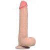Tvarovatelné dildo s pohyblivou kůží a přísavkou Sliding Skin 9"