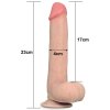 Tvarovatelné dildo s pohyblivou kůží a přísavkou Sliding Skin 9"