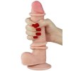 Tvarovatelné dildo s pohyblivou kůží a přísavkou Sliding Skin 8"