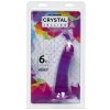 Dildo s přísavkou Crystal Jellies Slim 6,5"