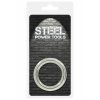 Kovový erekční kroužek DONUT Steel Power Tools (Velikost 40 mm)