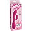 Vibrátor s králíčkem OMG Mood