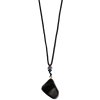 Náhrdelník s obsidiánem La Gemmes Black Obsidian Necklace