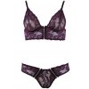 Set krajkového spodního prádla Cottelli  fialový