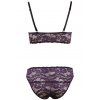 Set krajkového spodního prádla Cottelli  fialový