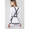 Řemínkový postroj MAZE Arrow Dress Harness  černý