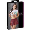 Kostým Cottelli Školačka – top a minisukně (Velikost S)