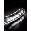 Skleněné realistické dildo Icicles No. 62
