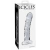 Skleněné realistické dildo Icicles No. 62