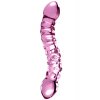 Oboustranné skleněné dildo Icicles No. 55