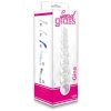 Oboustranné skleněné dildo Sensual Glass Gina
