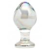 Skleněný anální kolík Sensual Glass Zelda