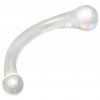 Oboustranné skleněné dildo Sensual Glass Wanda