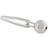 Nerezový kolík do penisu Cum-Thru Play  (dutý), 5 – 10 mm